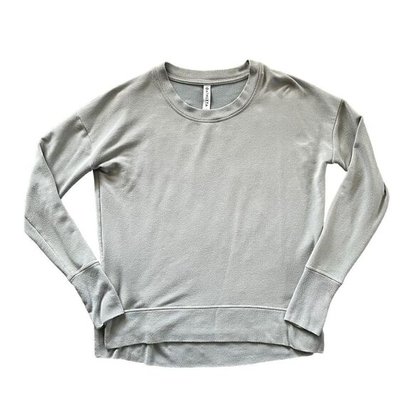 ATHLETA Coaster Luxe Sweatshirt Green Size XS - Picture 1 of 5